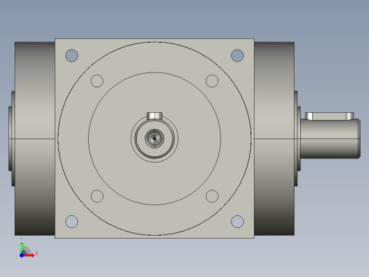 PW-L1伺服直角行星减速机PW065-L1-R1-5-02kW-S2前视缩略图