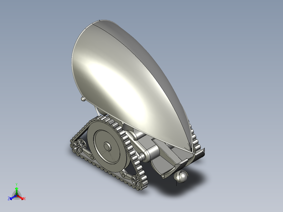 爬楼机器人-dtk正等轴测图