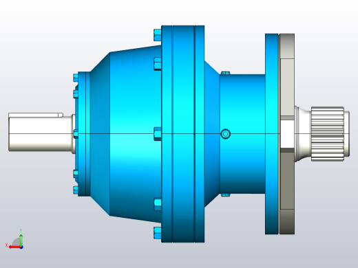 200C1S～201C1S行星减速机[N1E201C1S5.85TA-IS-V3]后视缩略图