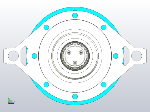 200C1S～201C1S行星减速机[N1E201C1S5.85TA-IS-V3]左视缩略图
