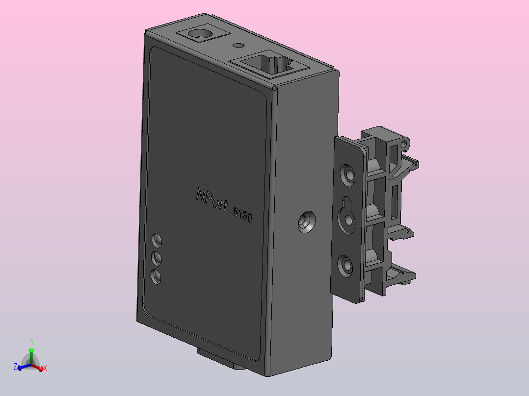 转换以太网–RS 422-RS485 MOXA n端口5130主视图