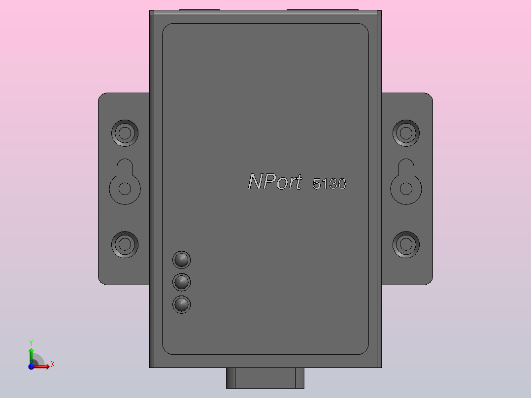 转换以太网–RS 422-RS485 MOXA n端口5130前视图