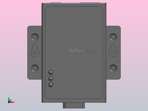 转换以太网–RS 422-RS485 MOXA n端口5130前视缩略图