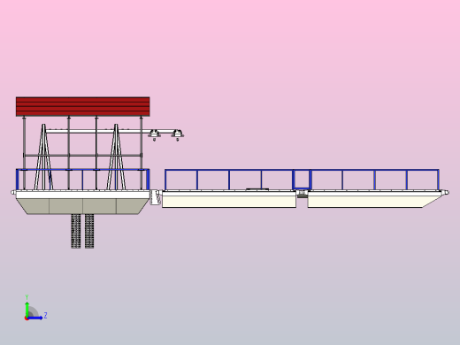 浮式泵站左视缩略图