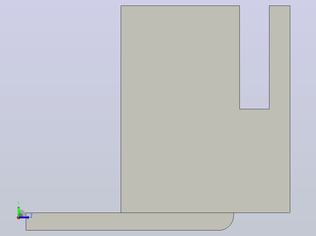 PCB座子左视图