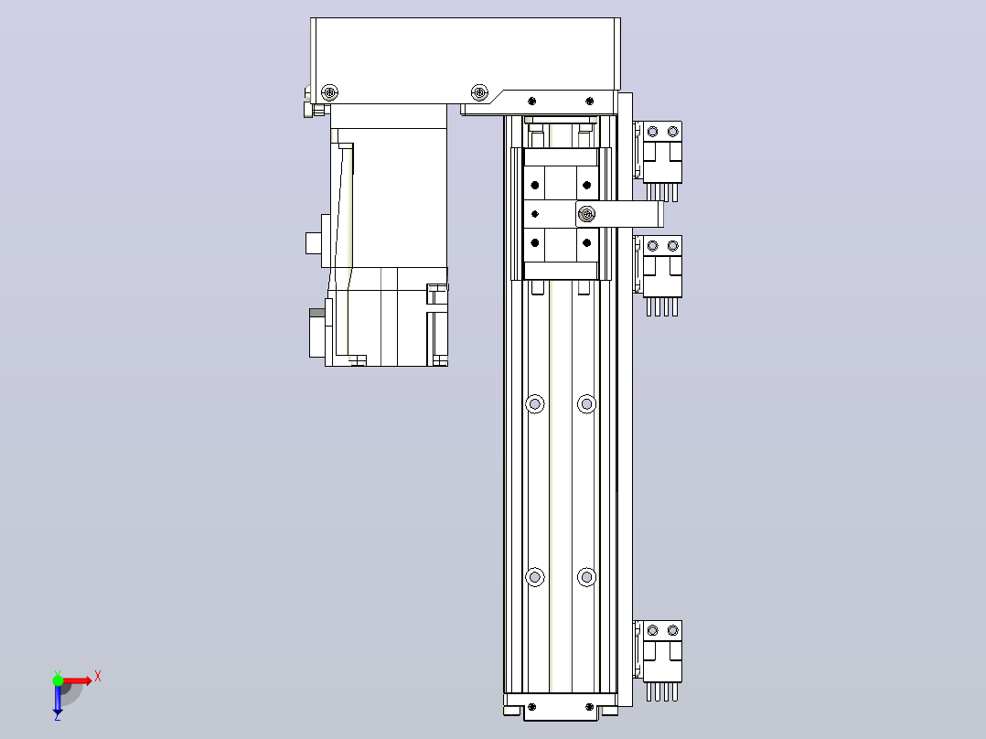 钢基模组TPA-KSR-4002C-200A1-ML-H1S2俯视图