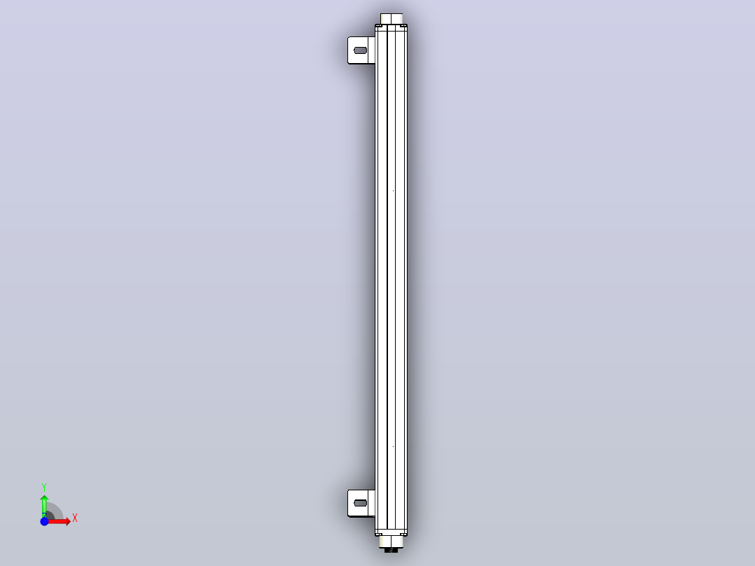 XTN5210（总高：550mm）安全光栅前视图