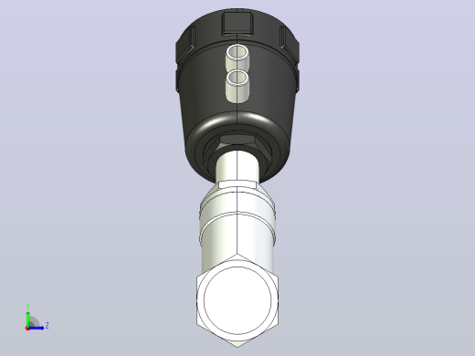 QJZ普通型角座阀[QJZ-40-TS]左视缩略图