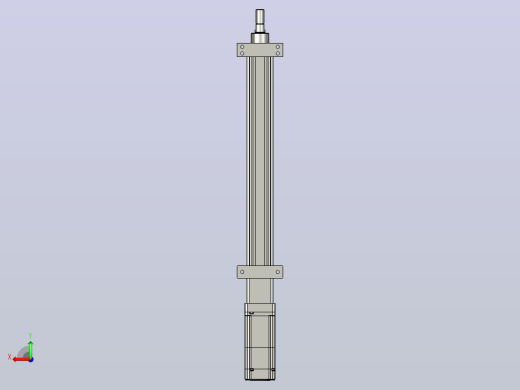 轻载电动缸TPA-ESR40-1210C-L300-M-LB-W-P40-C3后视缩略图