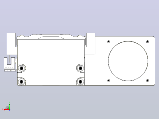 线性模块铝制底座TPA-KNR-86E-1610C-L450A1-MR-P40-N3后视缩略图