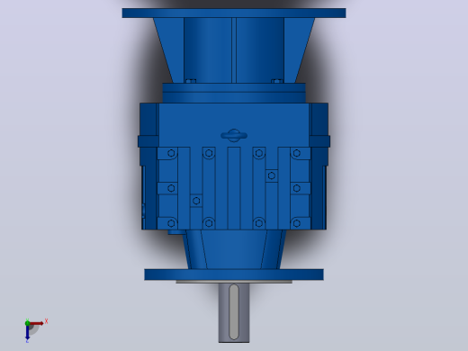 RF67ZP斜齿轮减速机RF67-4.29-M1-P112-Φ200俯视缩略图