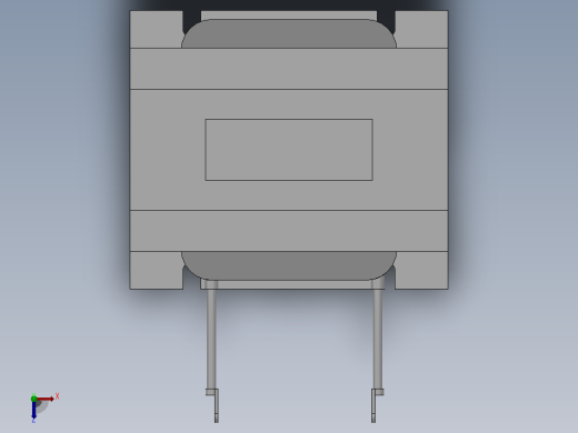 DC电抗器UZDA-B型400V级[400V级-1.5kW]俯视缩略图