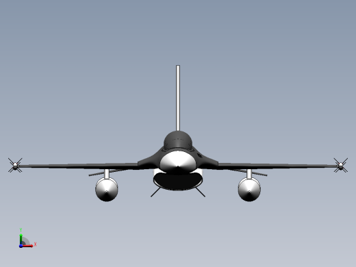 F 16 型号前视缩略图