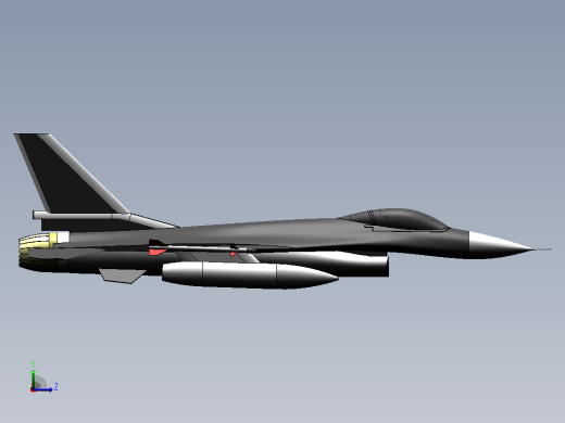 F 16 型号左视缩略图