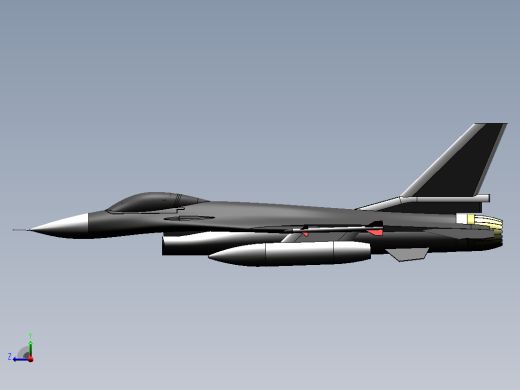 F 16 型号右视缩略图