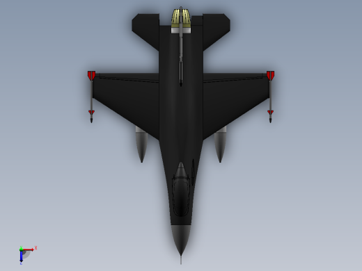 F 16 型号俯视缩略图
