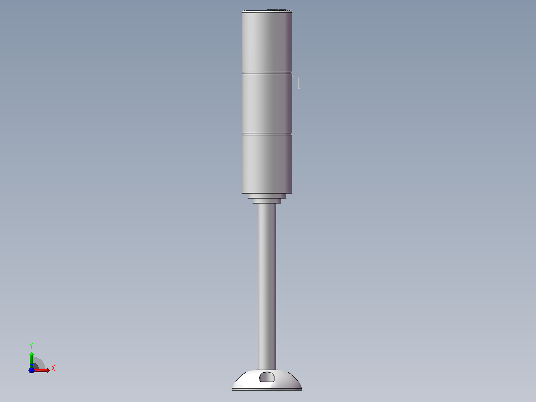 SMDT50-338A-3-220报警灯，蜂鸣器，三色灯前视图