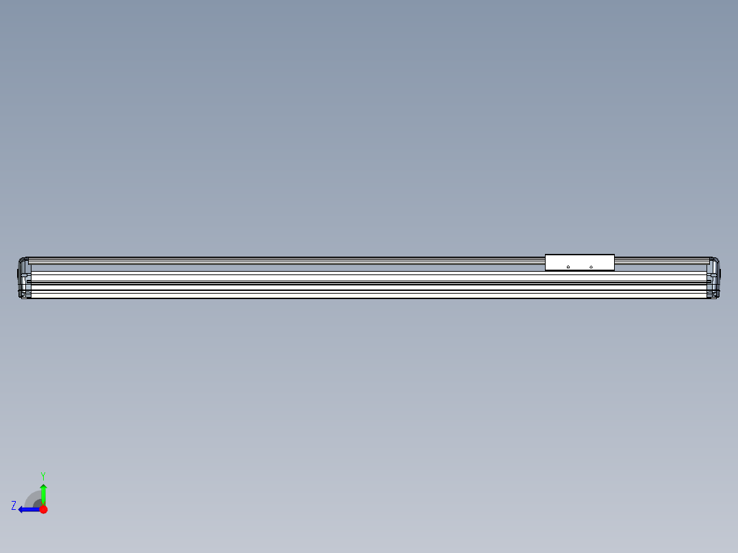 Toyo东佑达直线模组-ETH17-1100-M-煞車-組合右视图