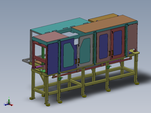 159自动化生产线机架(1)