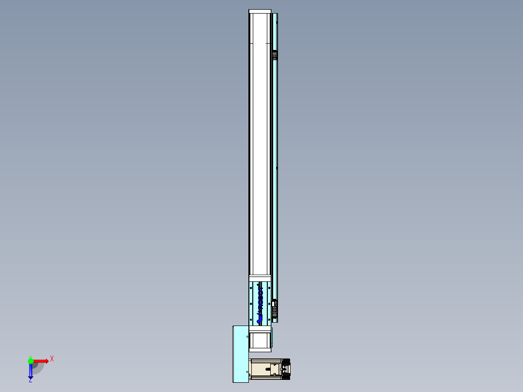 欧规系列-LB6A-L65-S700-BR-ZP40-C3俯视图