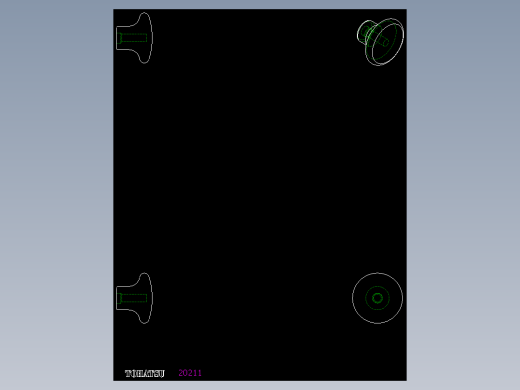 把手I.150-2D多系列多零件图纸模型