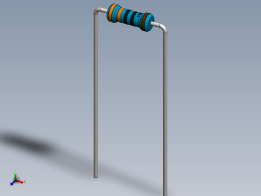 电容器 二极管 电阻器-Resistor 330 Ohm Blue