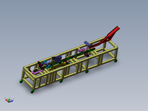 无托盒饼干包装机的设计含SW三维图+二维+说明书