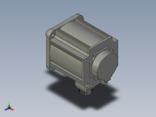 低压伺服电机MF3S-130CS(M)30BZ2-515-外形图