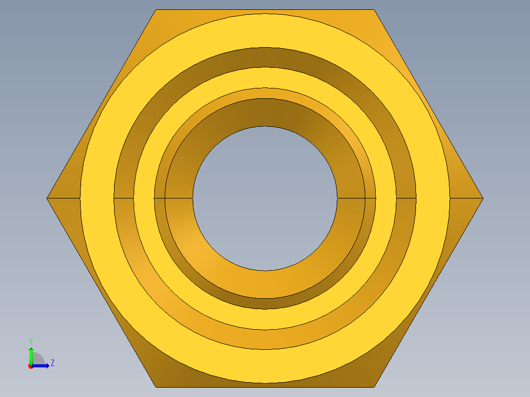 扩口式工业通用硬管接头Swivel Nut Valve Connector 14FSV-6左视图
