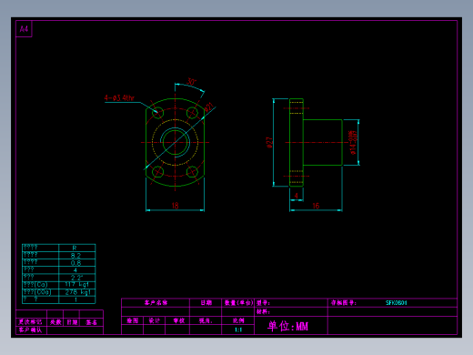 山云日尚SYS滚珠丝杠SFK0801.dwg