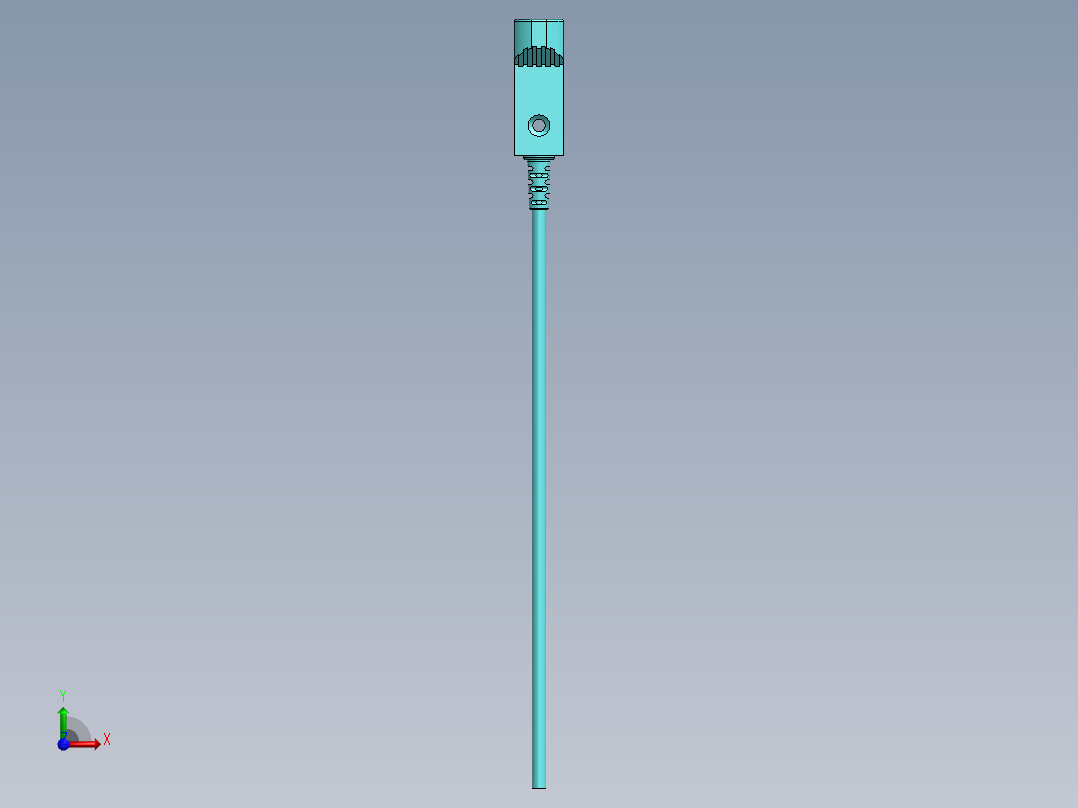 接近开关F3N-11TN04-N 电感式非屏蔽，端面感应，检测距离4mm前视图