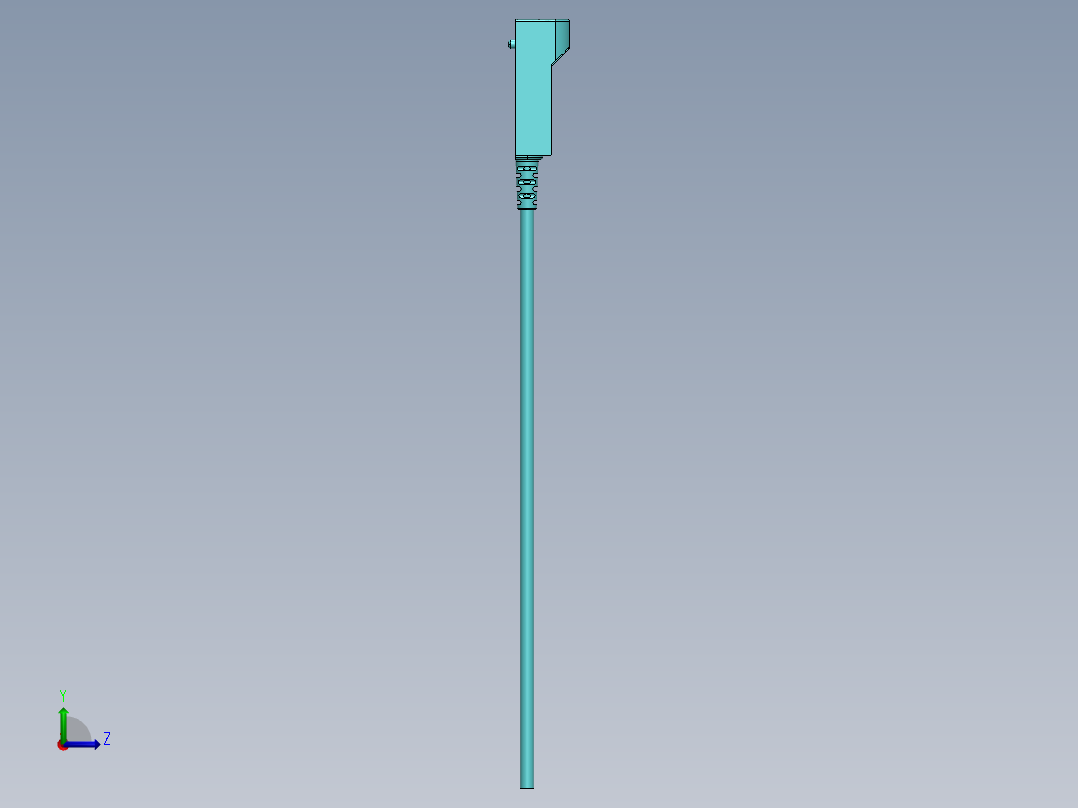 接近开关F3N-11TN04-N 电感式非屏蔽，端面感应，检测距离4mm左视图