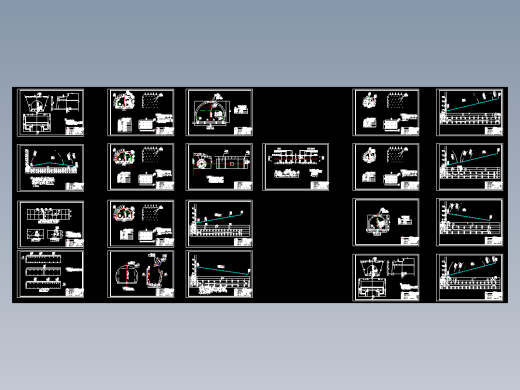 隧道施工图（全套）包括照明通风