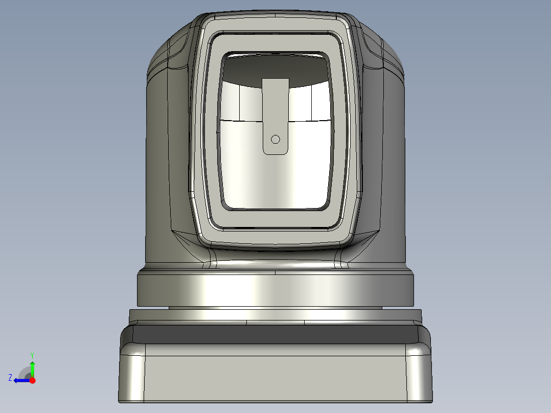 55-75-085防颤抖90°箱体连接器.STEP右视图
