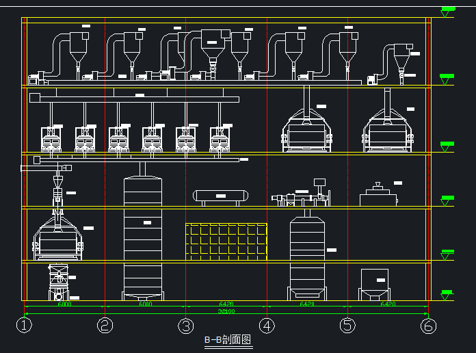 大豆预处理车间设备布置设计油脂工厂设计