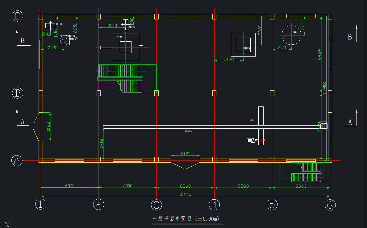 大豆预处理车间设备布置设计油脂工厂设计
