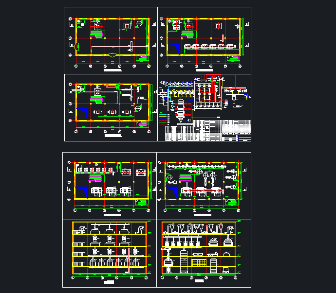 大豆预处理车间设备布置设计油脂工厂设计