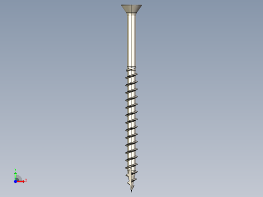 #8 木螺丝前视缩略图