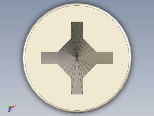 #8 木螺丝俯视缩略图