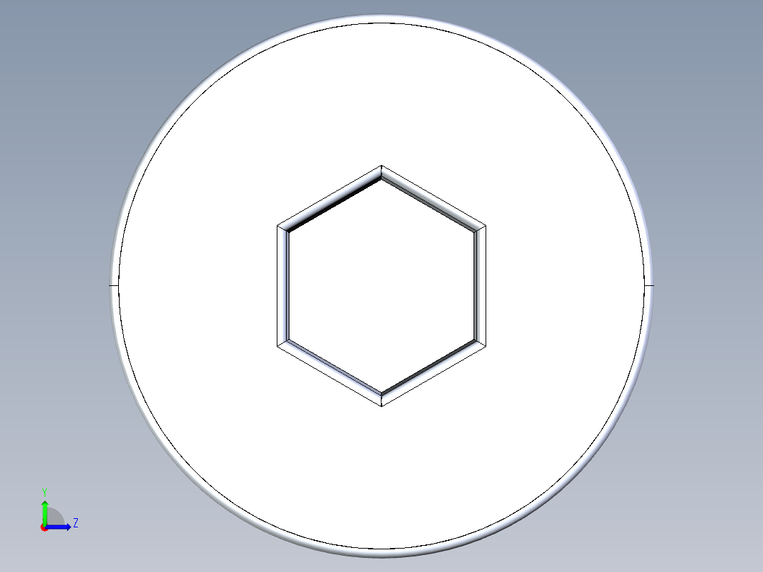 制沉头螺钉-M3_Countersunk_Screw_15.IGS左视图