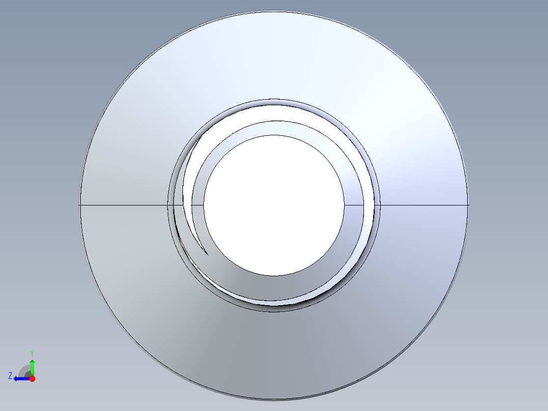 制沉头螺钉-M3_Countersunk_Screw_15.IGS右视图