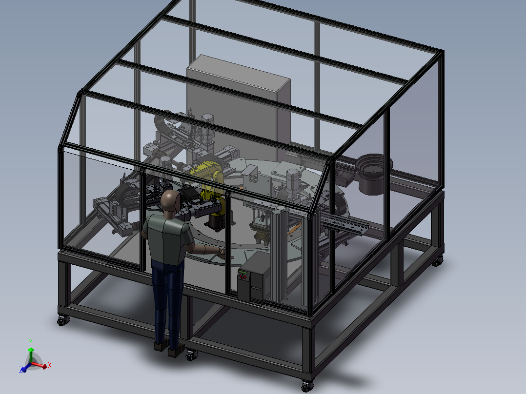 10工位自动化加工设备