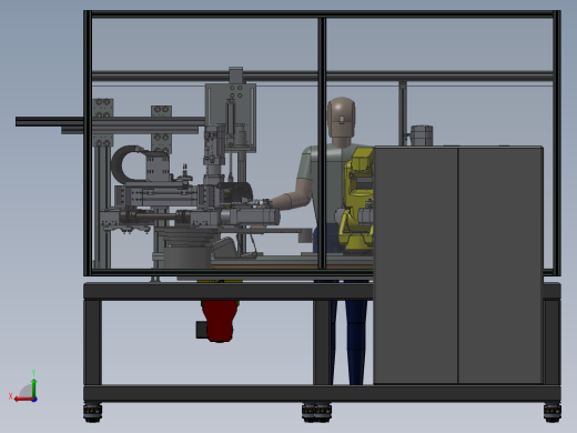 10工位自动化加工设备后视缩略图