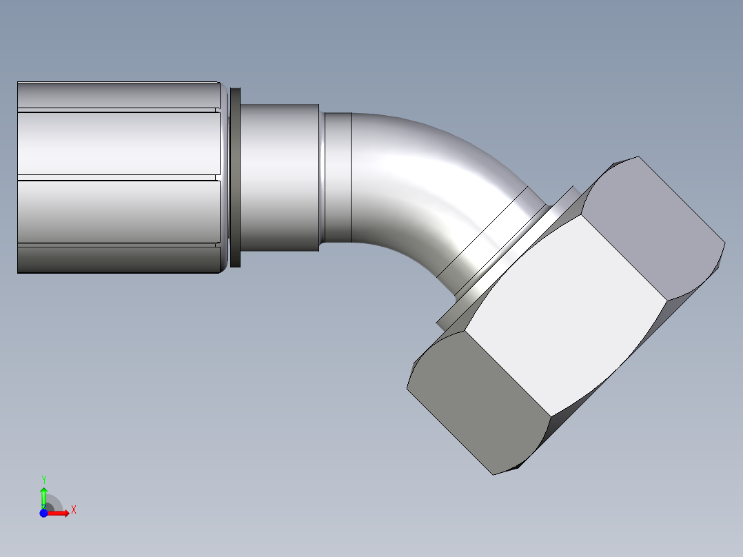 0C79系列-24°重型45°头前视图