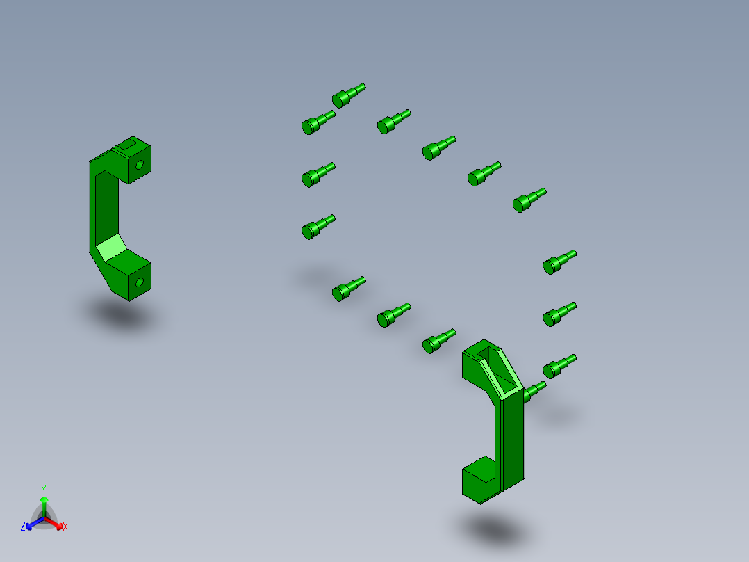 CNC5笔记本CNC工装夹具三维模型-0620正等轴测图