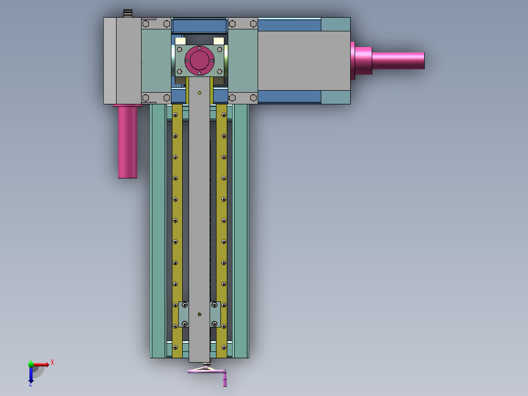 板簧卷耳机sw19可编辑俯视图