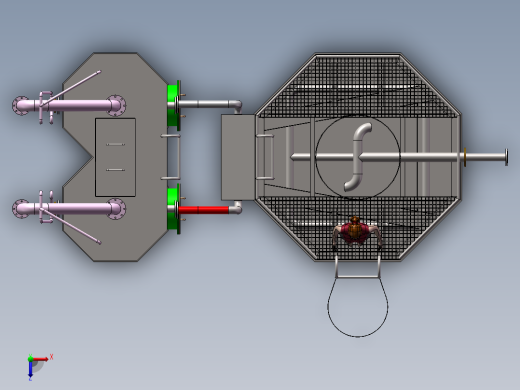 一体化滤池sw16可编辑俯视缩略图