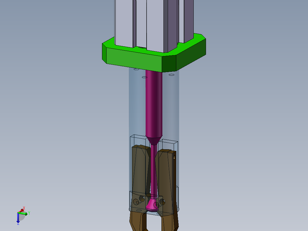 一款非标定制夹爪（需要特征识别）