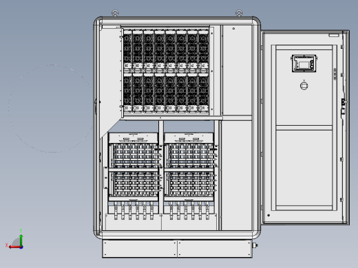 480KW智能分配充电堆后视缩略图