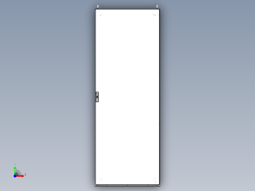 仿威图21折型材柜前视缩略图